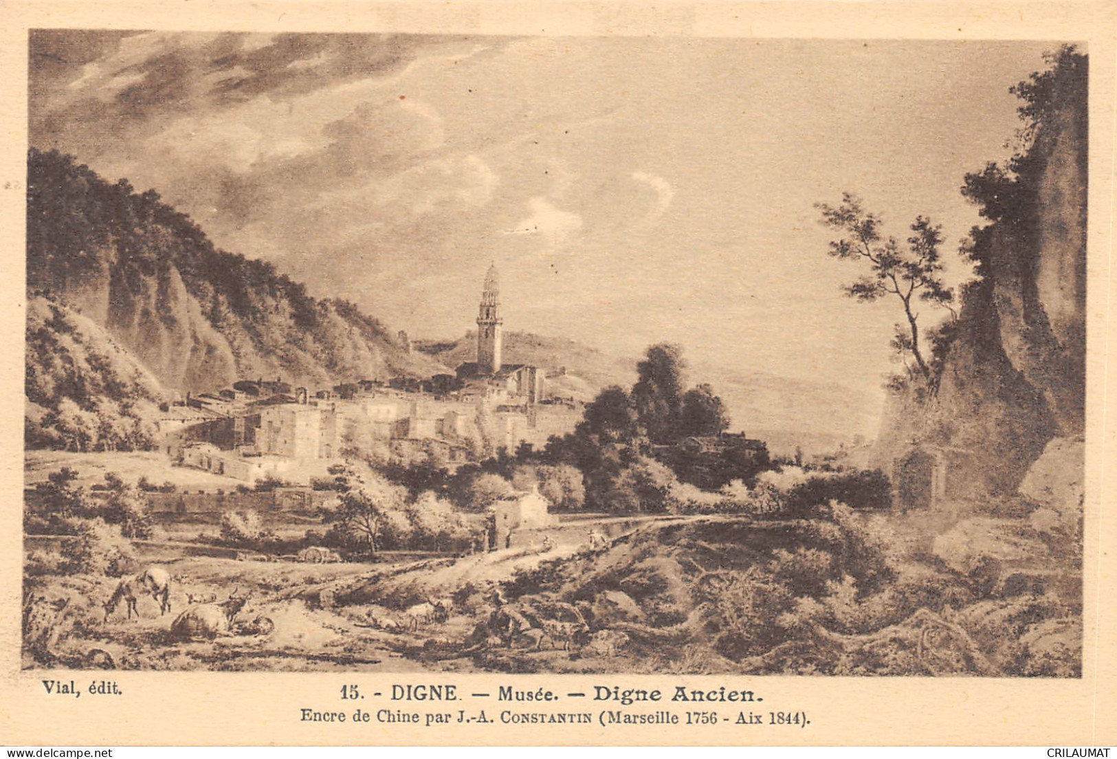 04-DIGNE LES BAINS-MUSEE-DIGNE ANCIEN-N T6017-F/0005 - Digne