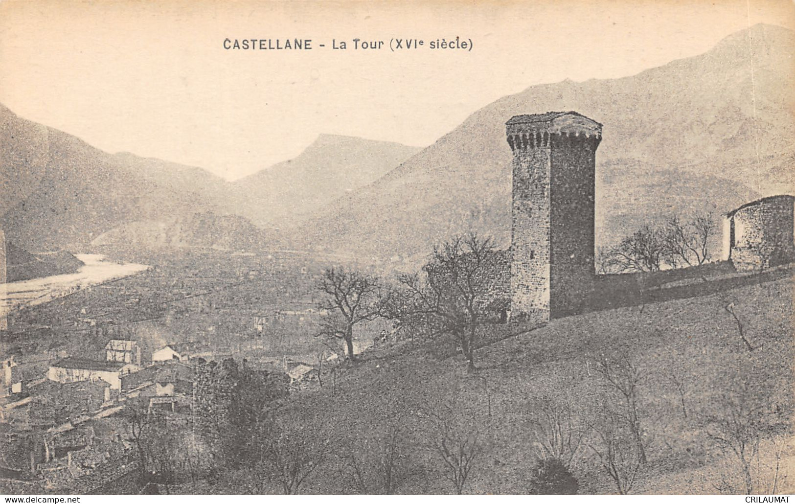 04-CASTELLANE-LA TOUR-N T6017-E/0119 - Castellane