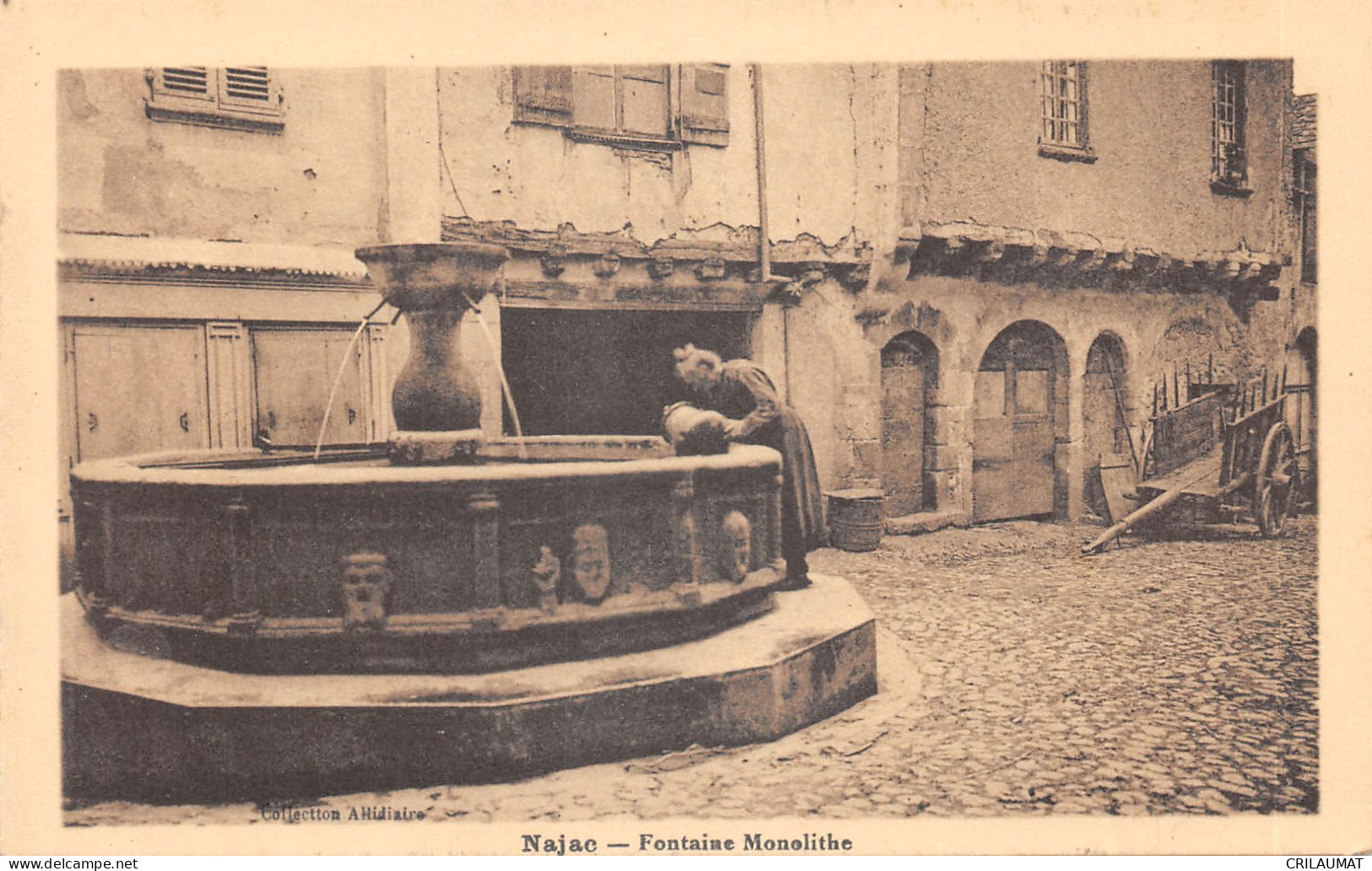 12-NAJAC-FONTAINE MONOLITHE-N T6018-A/0127 - Najac