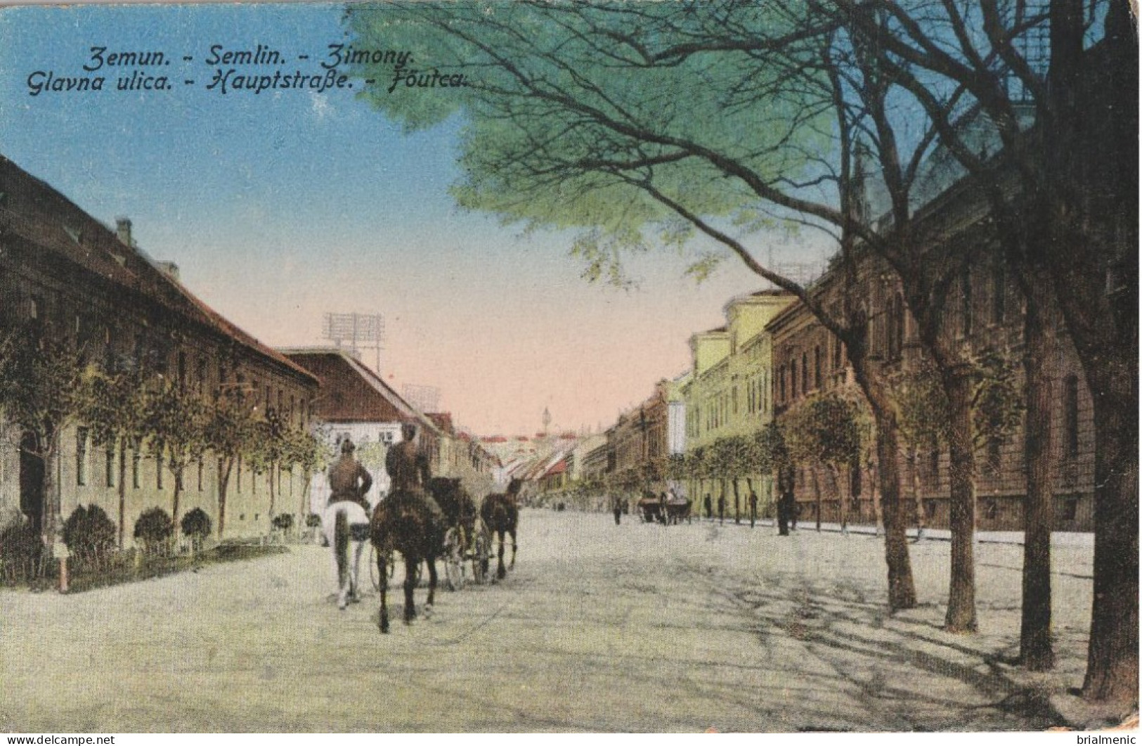 ZEMUN  Glavna Ulica - Serbien