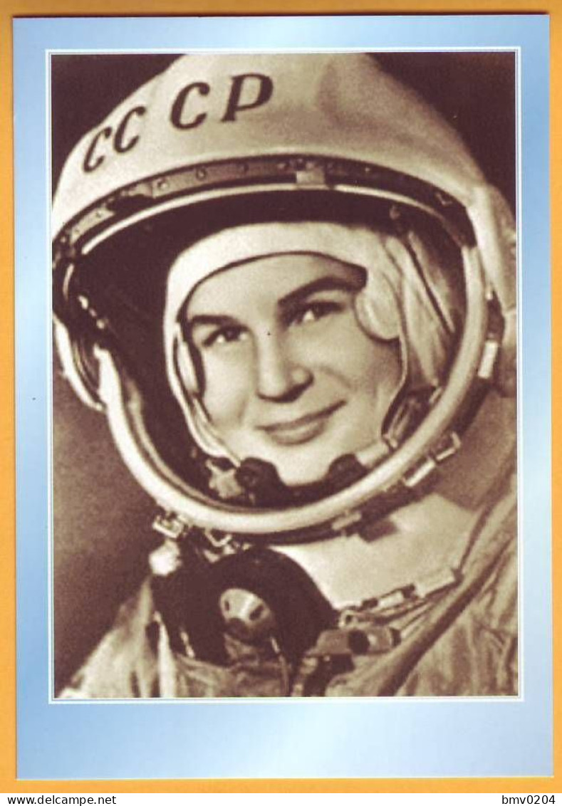 2013 Moldova Moldavie  50 Years Of Valentina Tereshkova. Special Cancellations. Personalized Postage Stamp - Moldavie