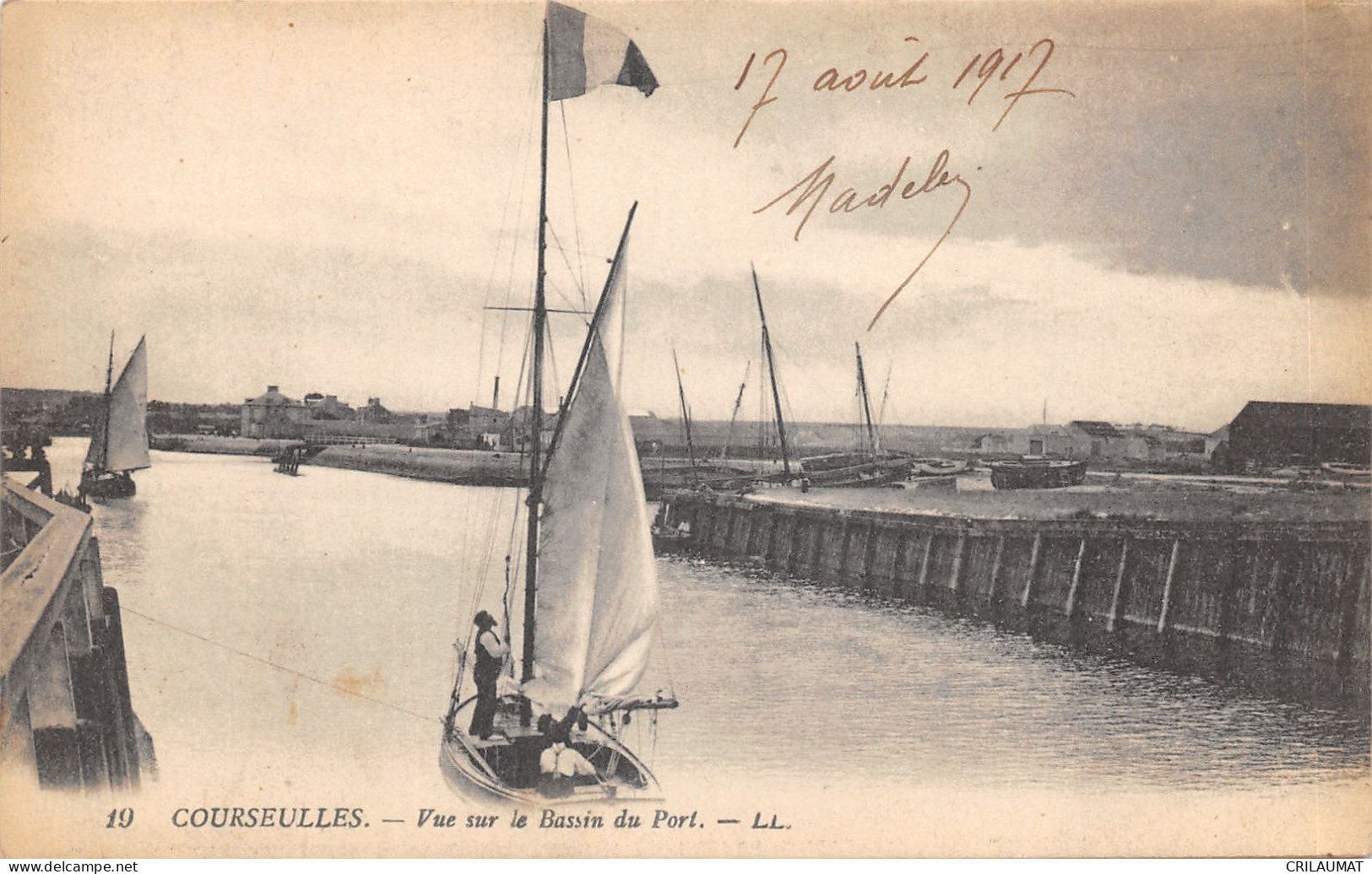 14-COURSEULLES SUR MER-LE BASSIN-N T6018-D/0295 - Courseulles-sur-Mer