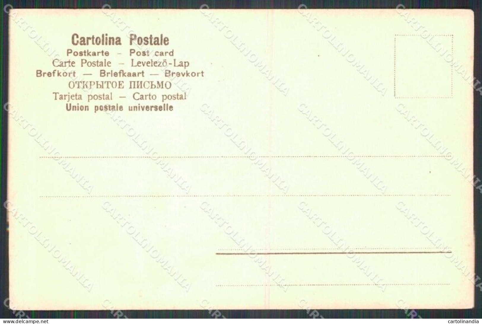 Palermo Città Monte Pellegrino Stengel 19754 Cartolina RB9630 - Palermo