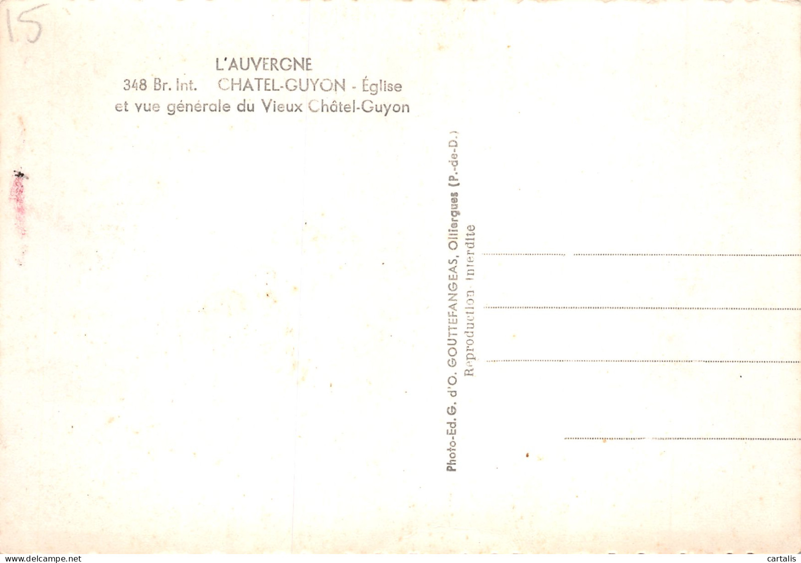 63-CHATEL GUYON-N°4156-C/0355 - Châtel-Guyon