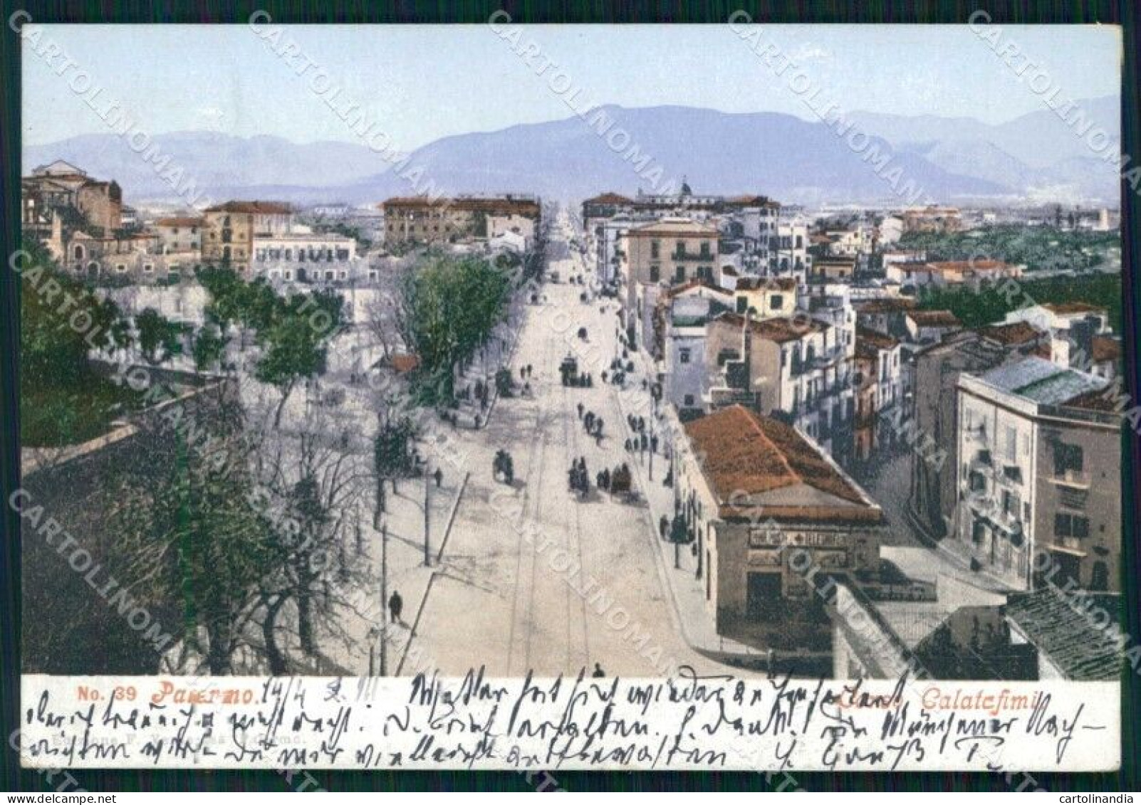 Palermo Città Corso Calatafimi Cartolina RB9621 - Palermo