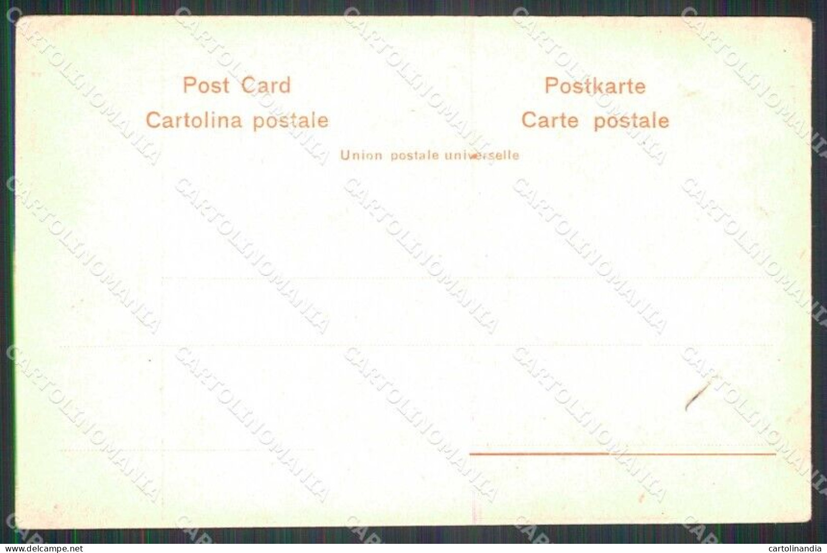 Palermo Città Acquaiolo Costumi Cartolina RB9637 - Palermo