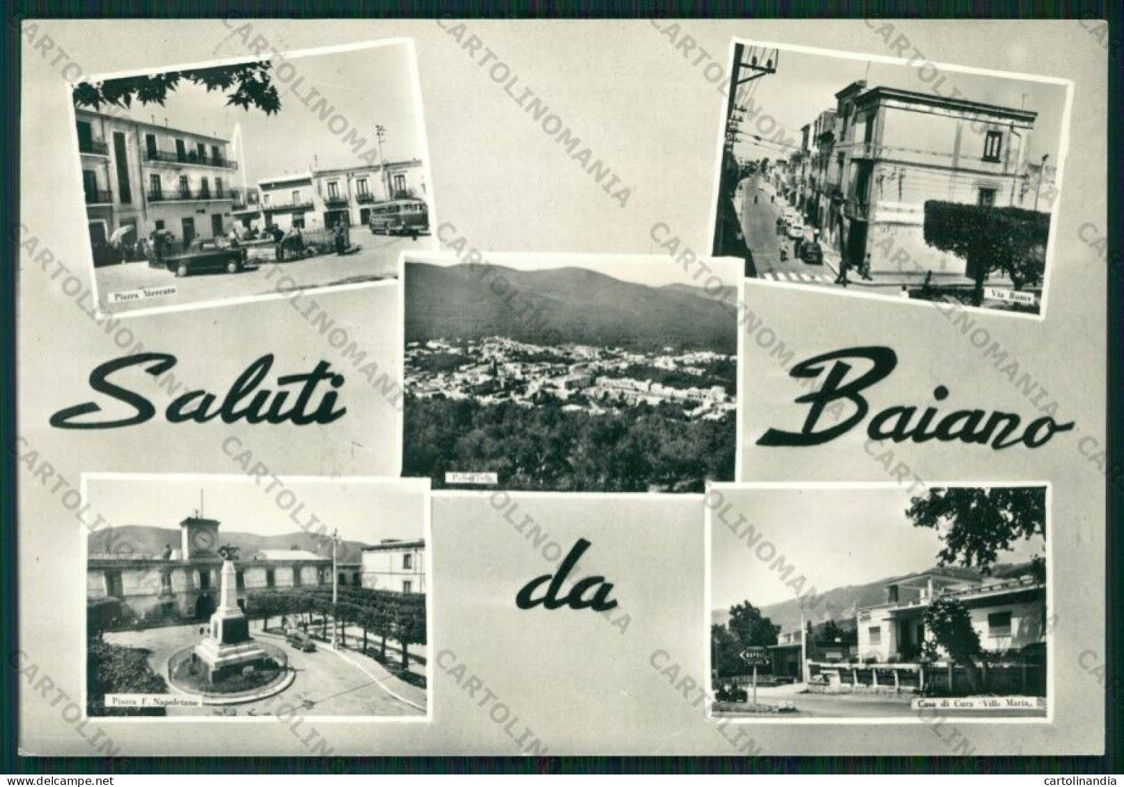 Avellino Baiano Saluti Da Foto FG Cartolina ZK1935 - Avellino