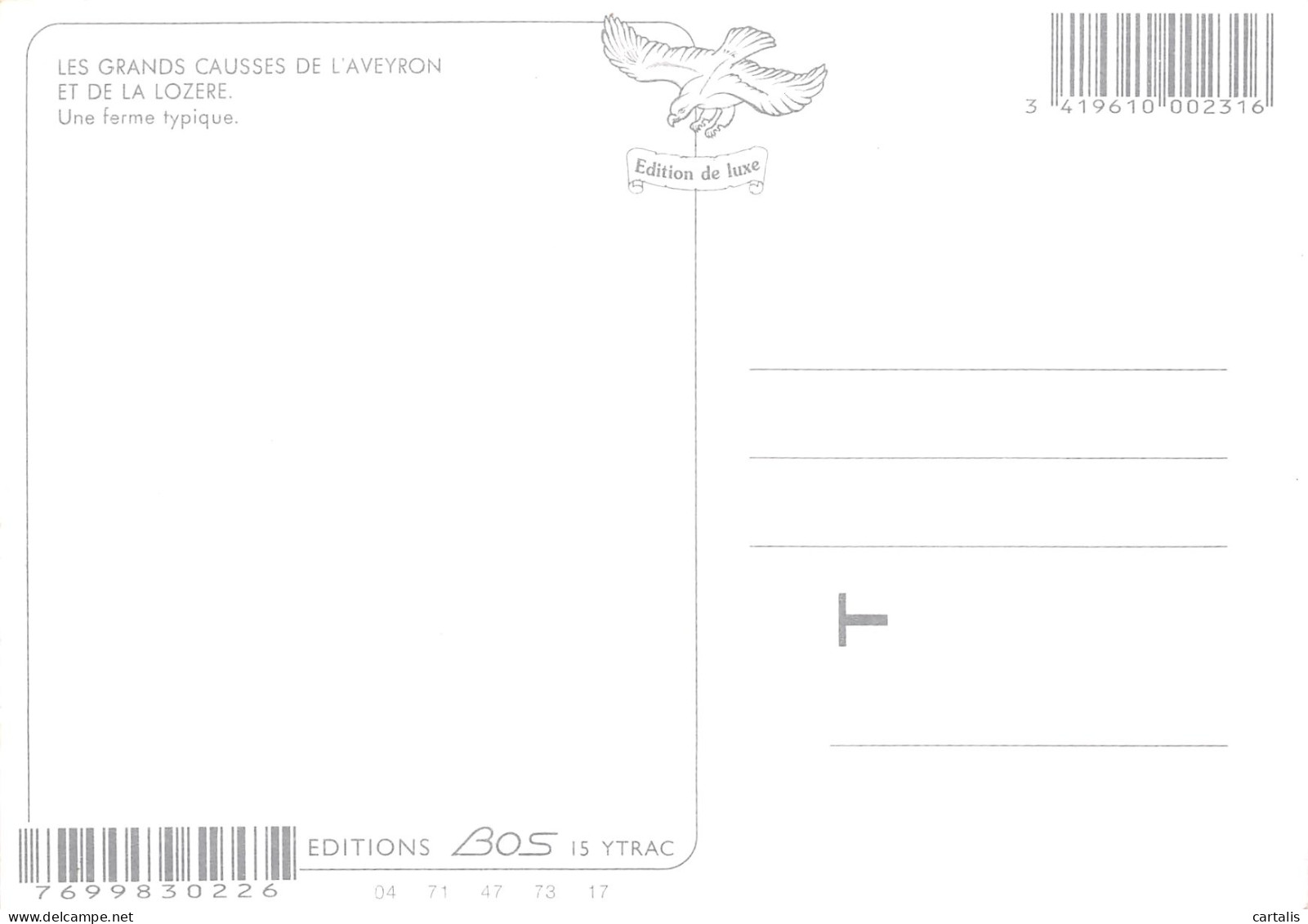 12-LES GRANDS CAUSSES DE L AVEYRON-N°4157-A/0033 - Autres & Non Classés