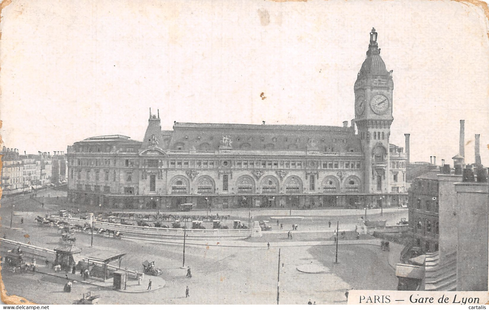 75-PARIS GARE DE LYON-N°4156-E/0255 - Métro Parisien, Gares