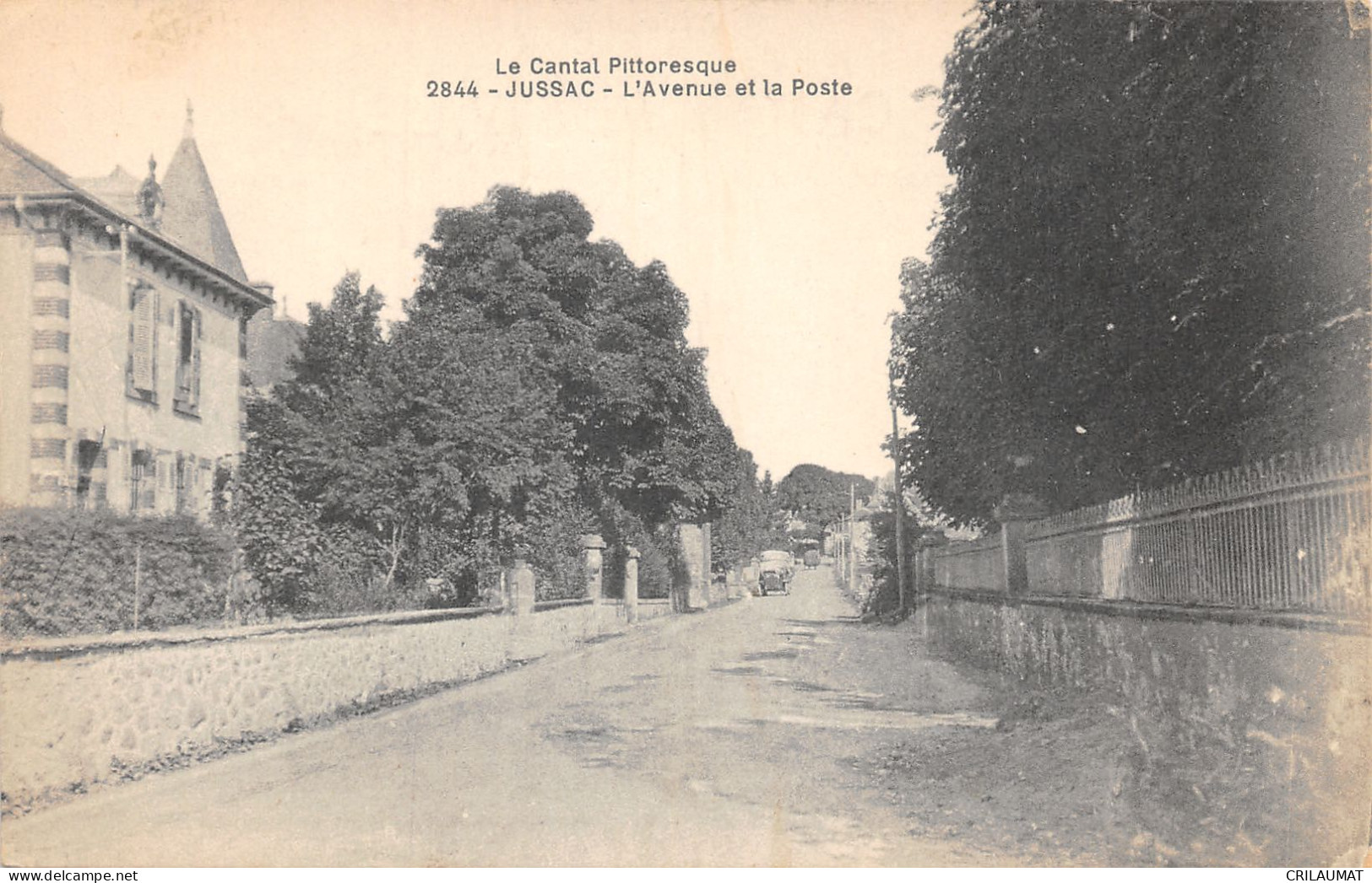 15-JUSSAC-AVENUE DE LA POSTE-N T6018-G/0383 - Jussac