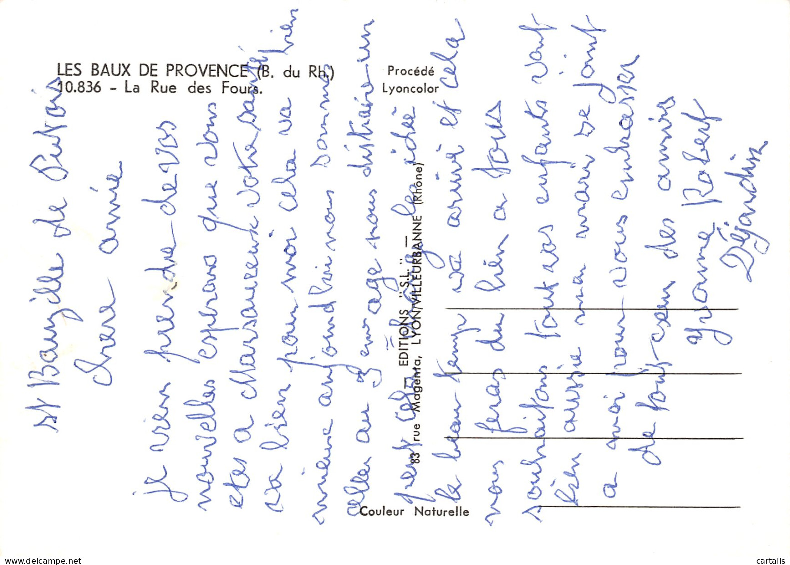13-LES BAUX DE PROVENCE-N°4157-D/0051 - Les-Baux-de-Provence
