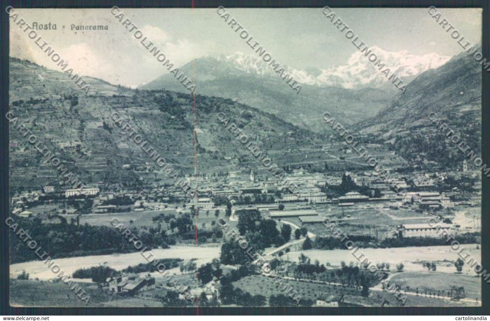 Aosta Città Cartolina ZQ4440 - Aosta