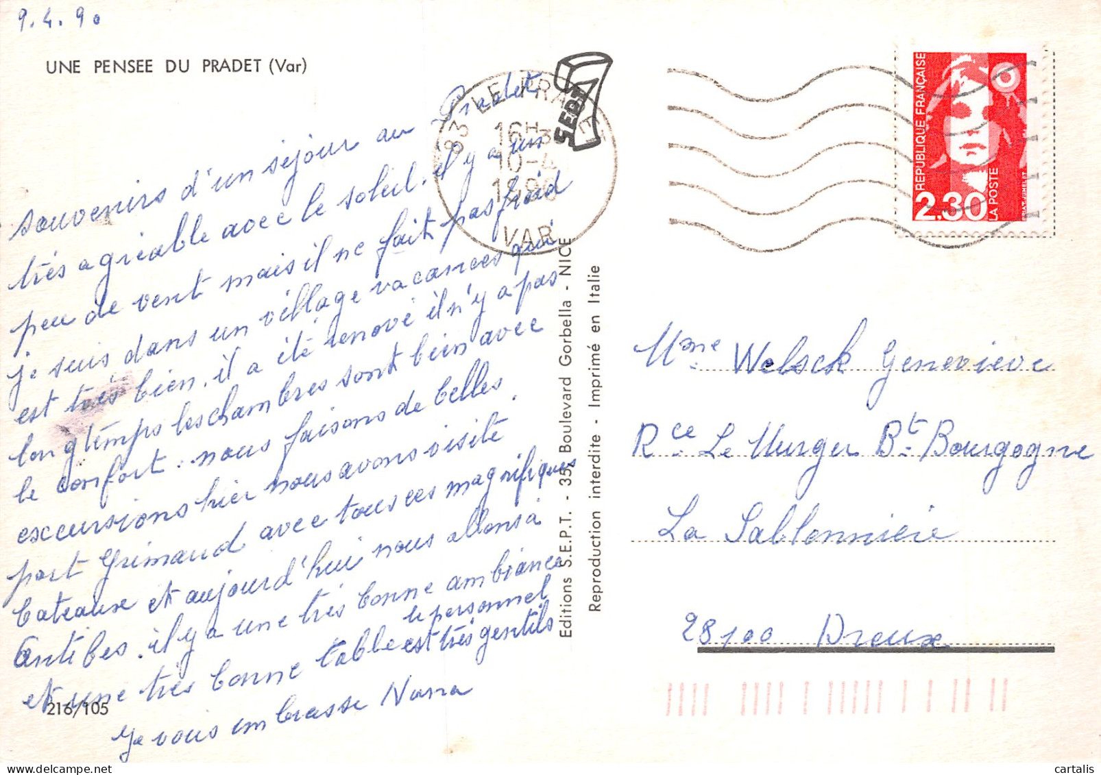 83-LE PRADET-N°4157-B/0209 - Le Pradet