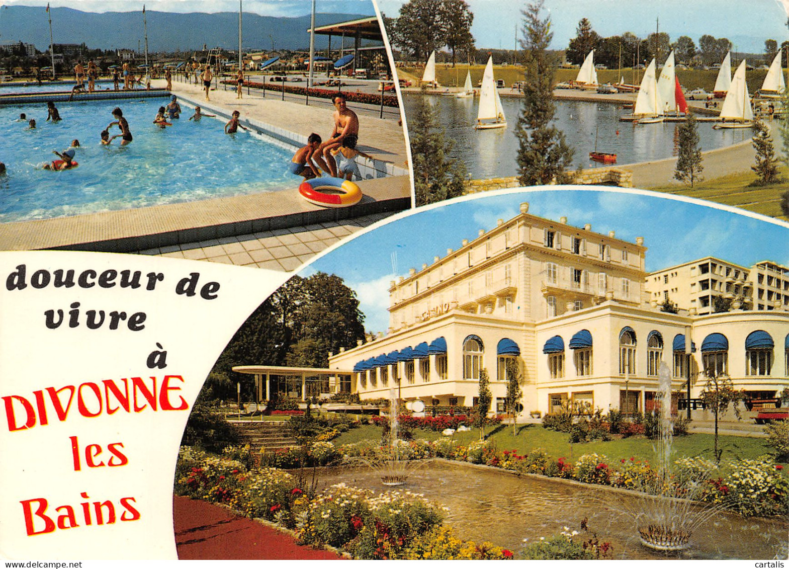 01-DIVONNE LES BAINS-N°4157-B/0107 - Divonne Les Bains