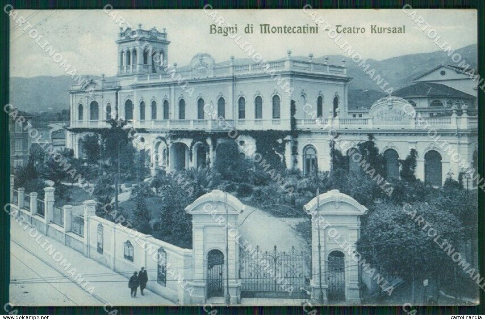 Pistoia Montecatini Teatro Kursaal Cartolina WX1934 - Pistoia