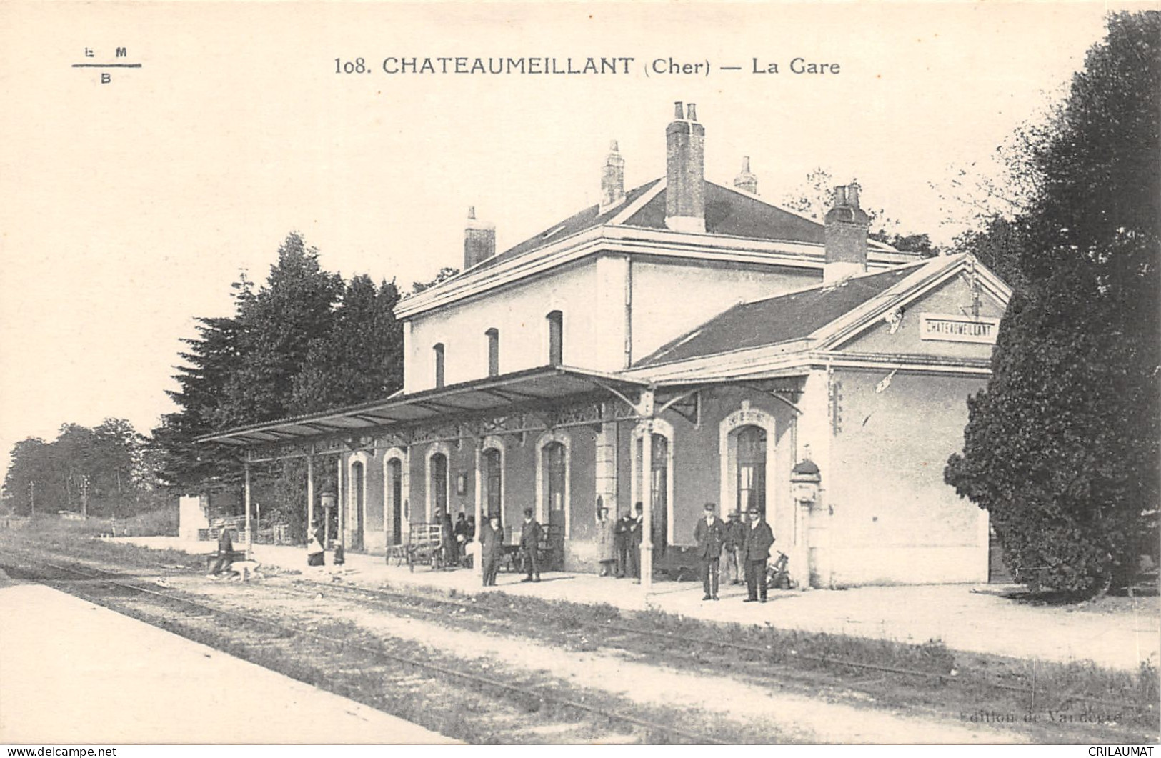 18-CHATEAUMEILLANT-QUAI DE LA GARE-N T6019-C/0257 - Châteaumeillant