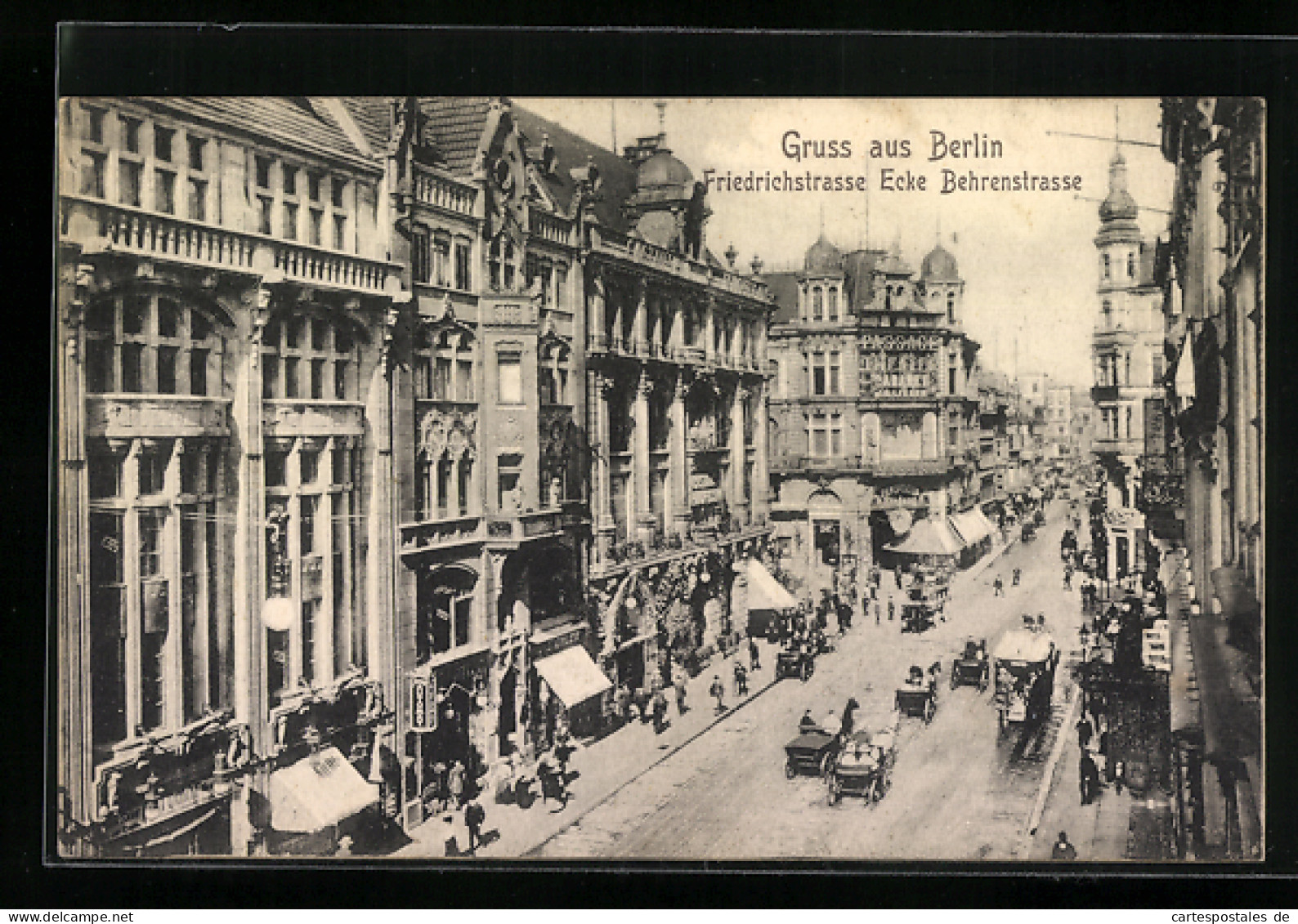 AK Berlin, Friedrichstrasse Ecke Behrenstrasse Mit Panopticum  - Mitte