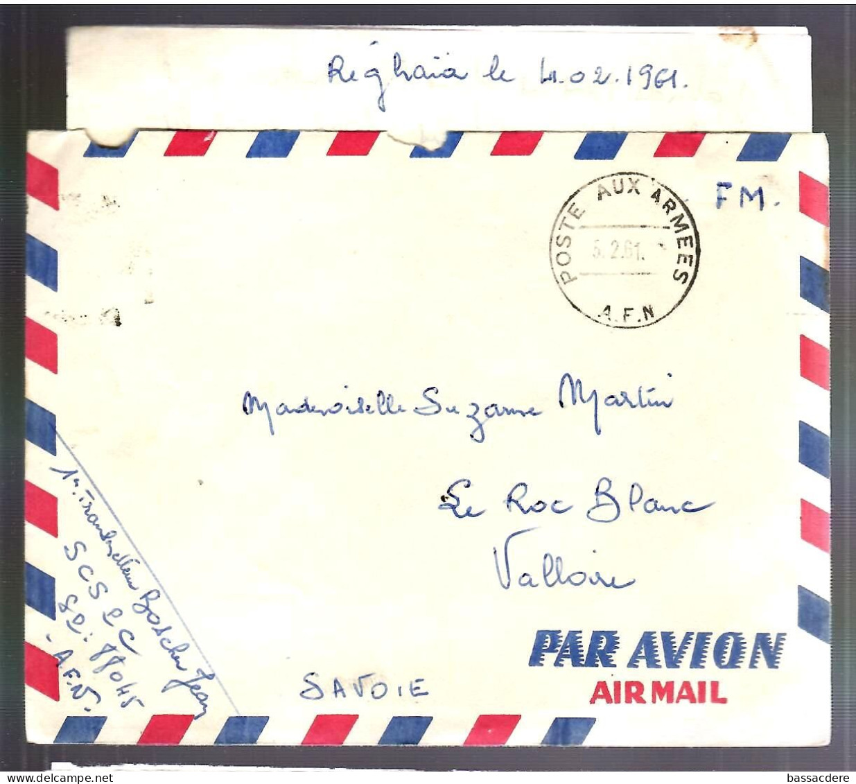 79620 -   8  Courriers De REGHAIA - Guerre D'Algérie