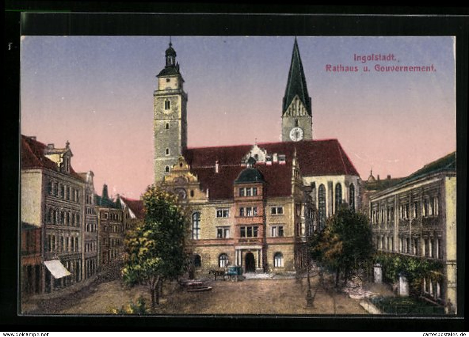 AK Ingolstadt, Rathaus Und Gouvernement  - Ingolstadt