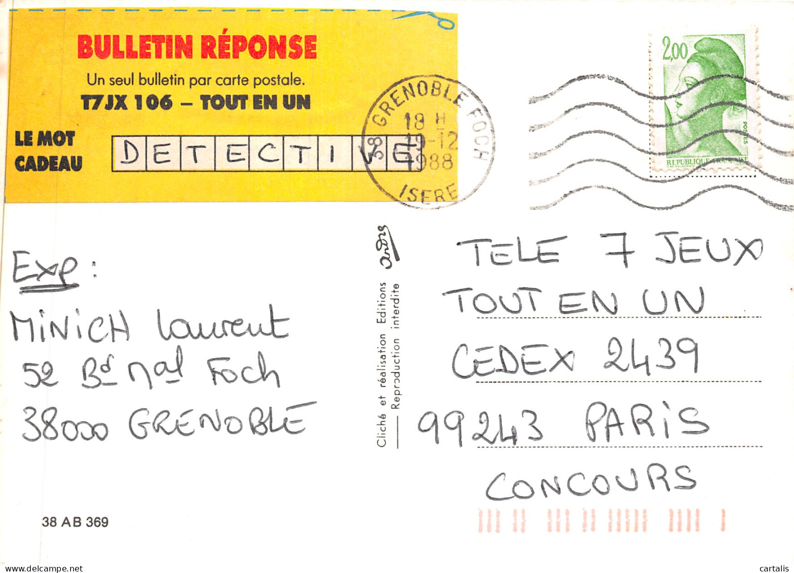 38-GRENOBLE-N°4158-A/0197 - Grenoble