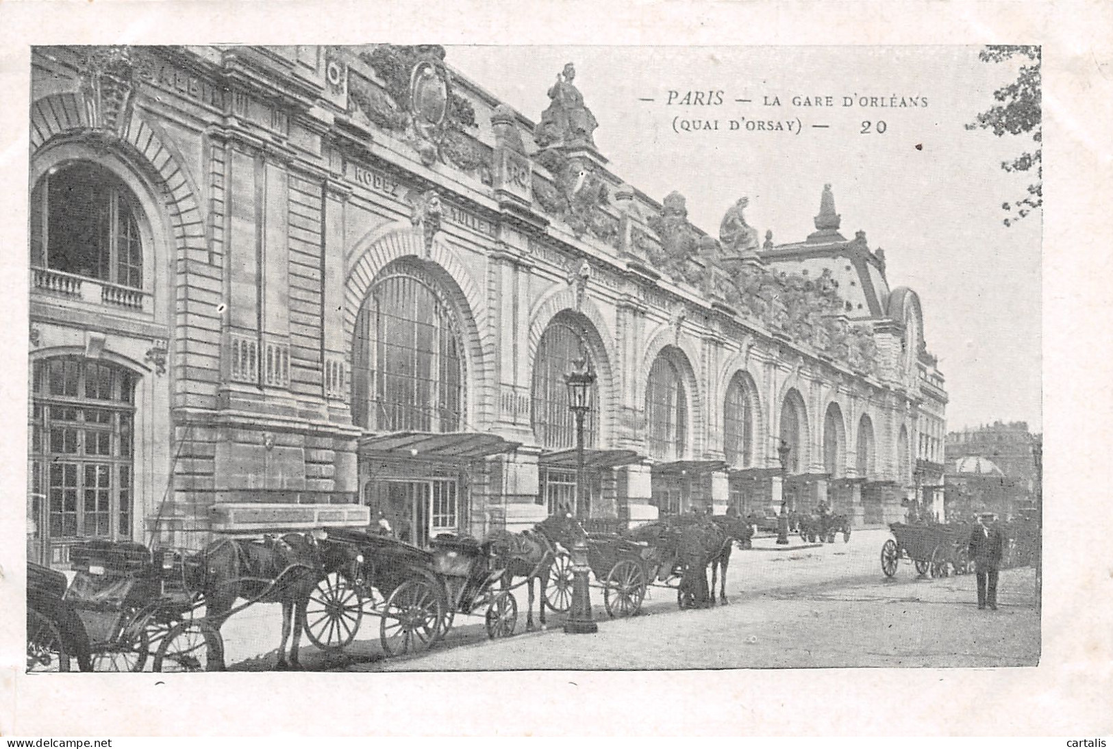 75-PARIS LA GARE D ORLEANS-N°4157-E/0225 - Métro Parisien, Gares