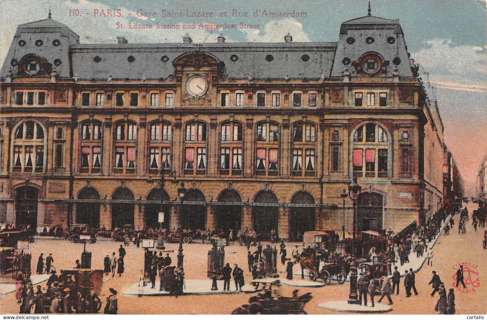 75-PARIS GARE SAINT LAZARE-N°4157-E/0125 - Pariser Métro, Bahnhöfe