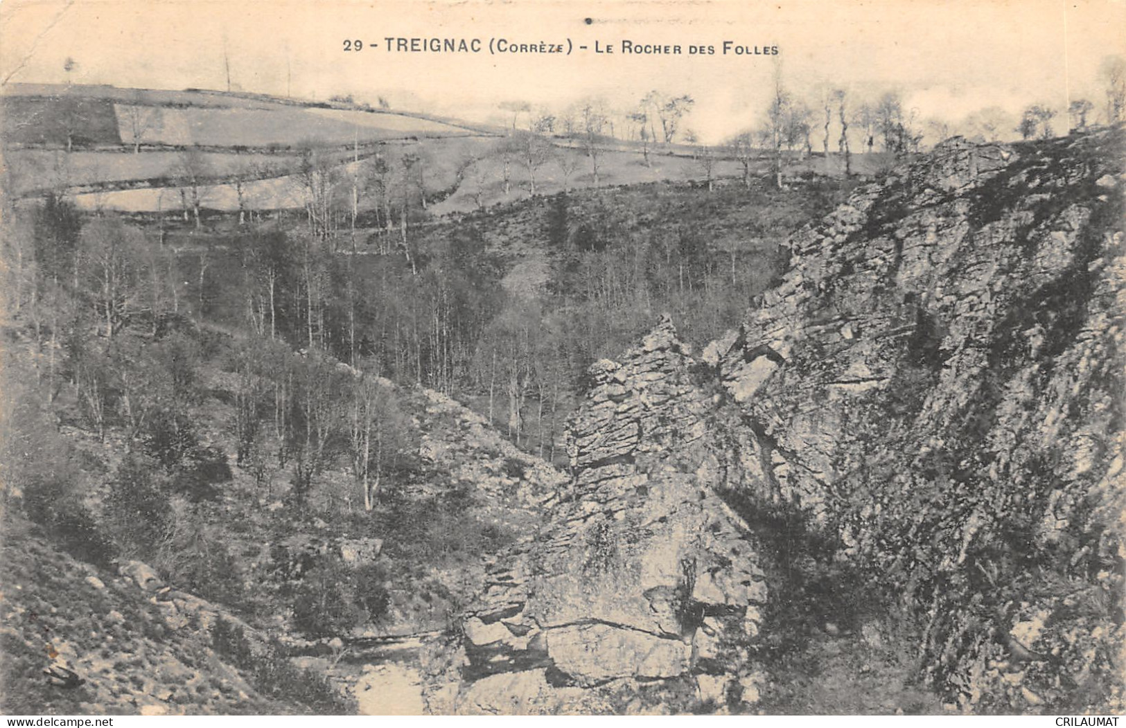 19-TREIGNAC-LE ROCHER DES FOLLES-N T6019-E/0319 - Treignac