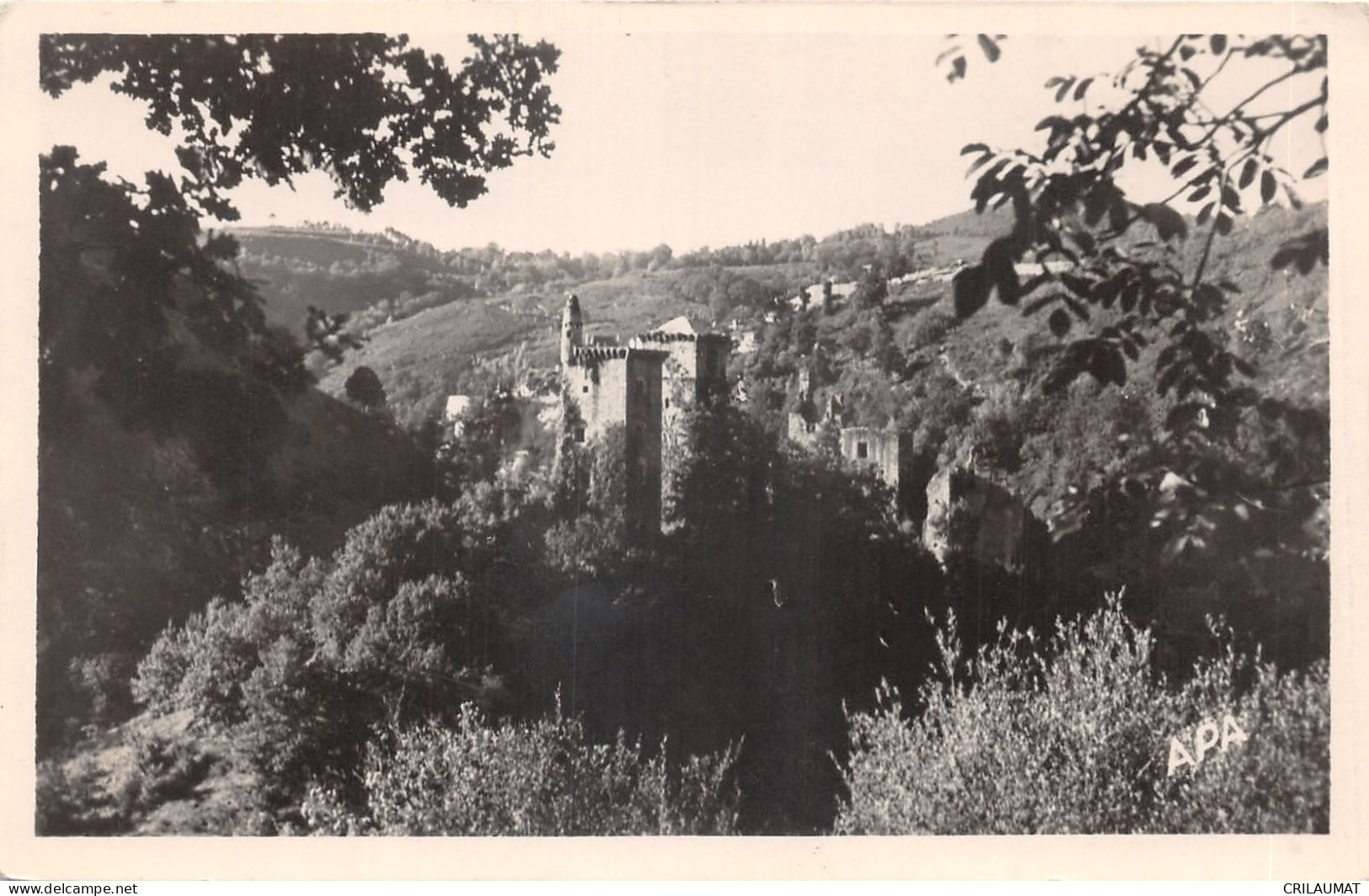 19-ARGENTAT-RUINES DE MERLE-N T6019-E/0101 - Argentat