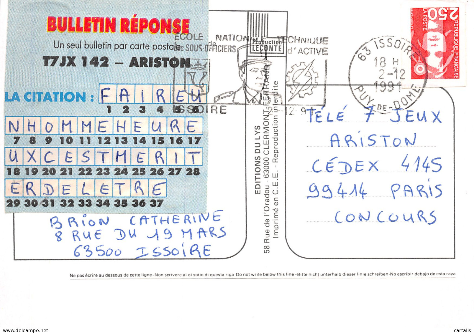 63-ISSOIRE-N°4158-B/0325 - Issoire