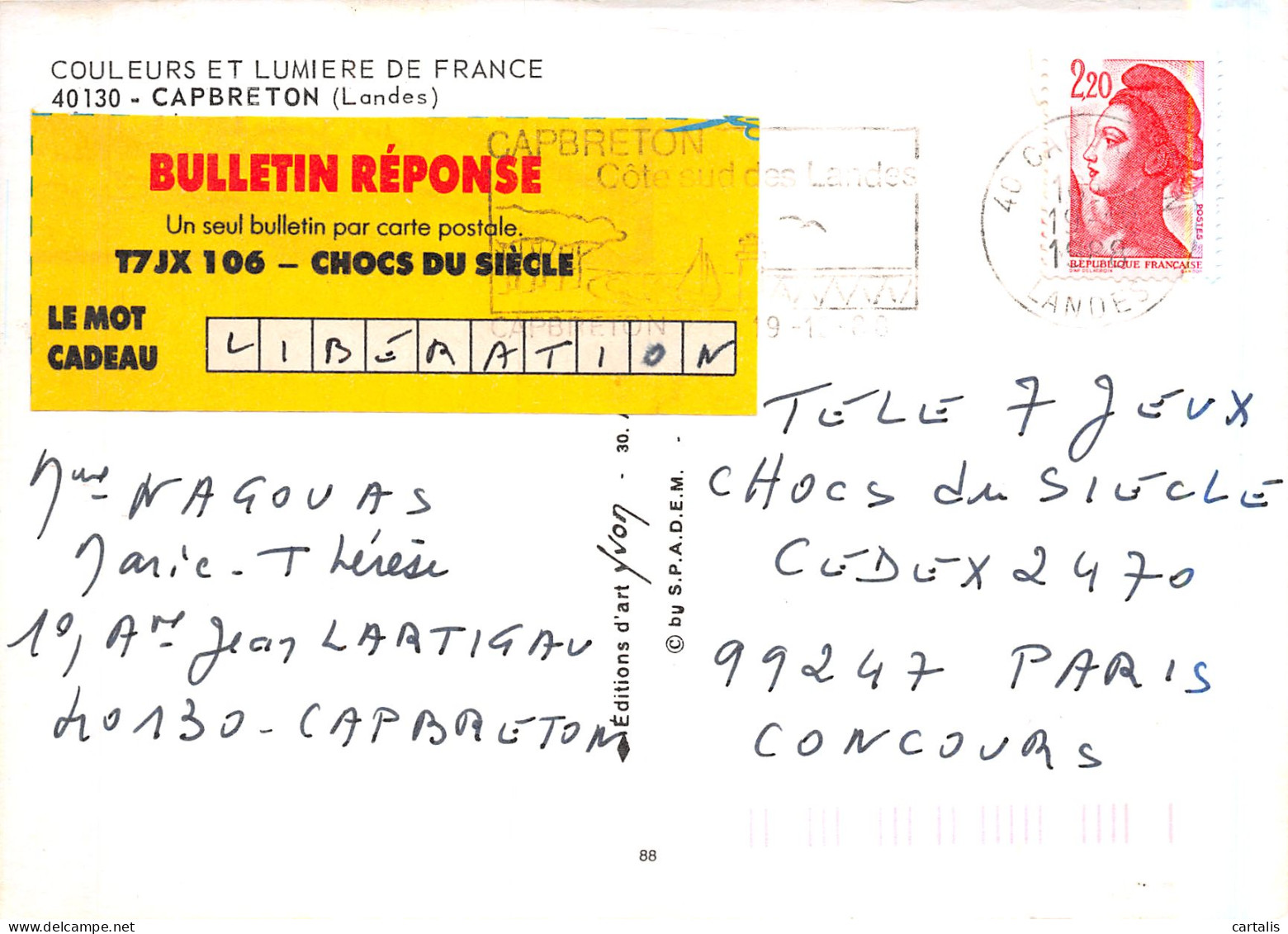 40-CAPBRETON-N°4158-B/0155 - Capbreton