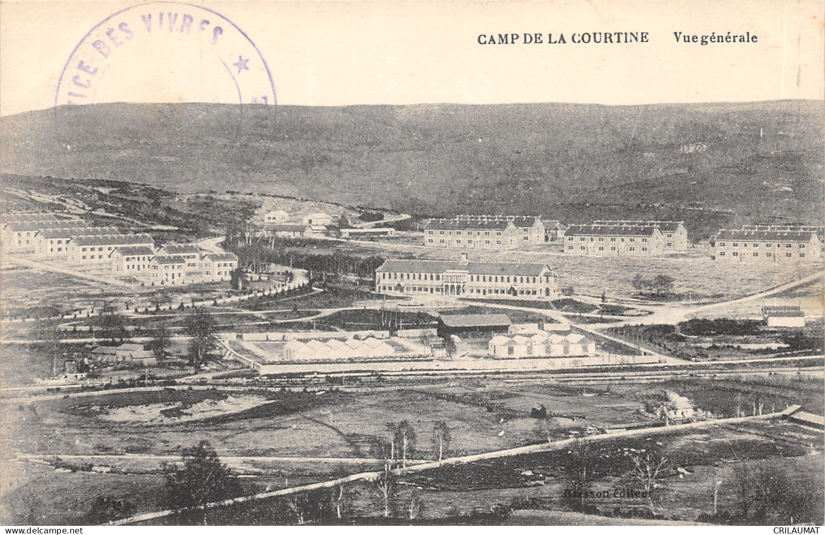 23-LA COURTINE-LE CAMP DE LA COURTINE-VUE GENERALE-N T6019-H/0179 - La Courtine