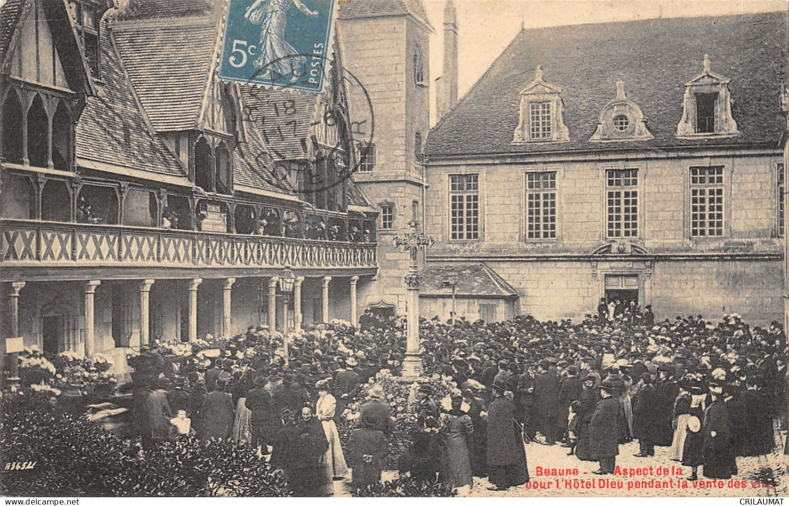 21-BEAUNE-JOUR DE VENTE-COUR D HONNEUR-N T6019-H/0093 - Beaune