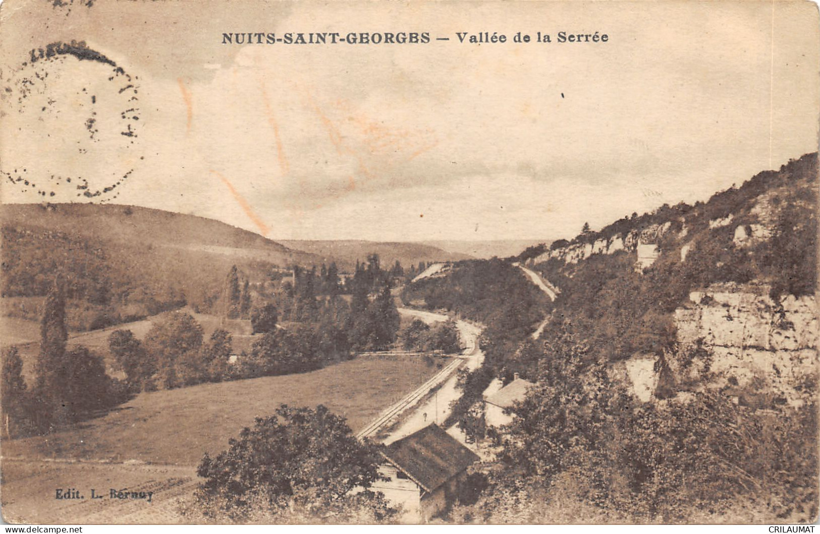 21-NUITS SAINT GEORGES-VALLEE DE LA SERREE-N T6019-G/0283 - Nuits Saint Georges