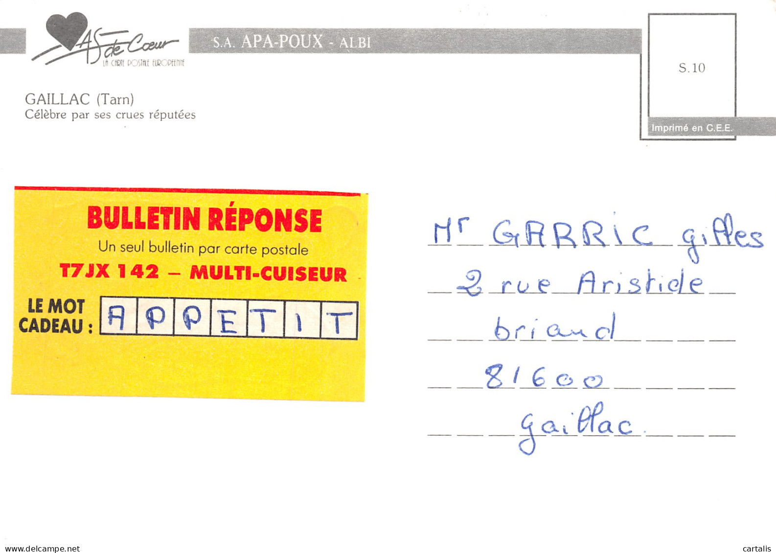 81-GAILLAC-N°4159-A/0155 - Gaillac