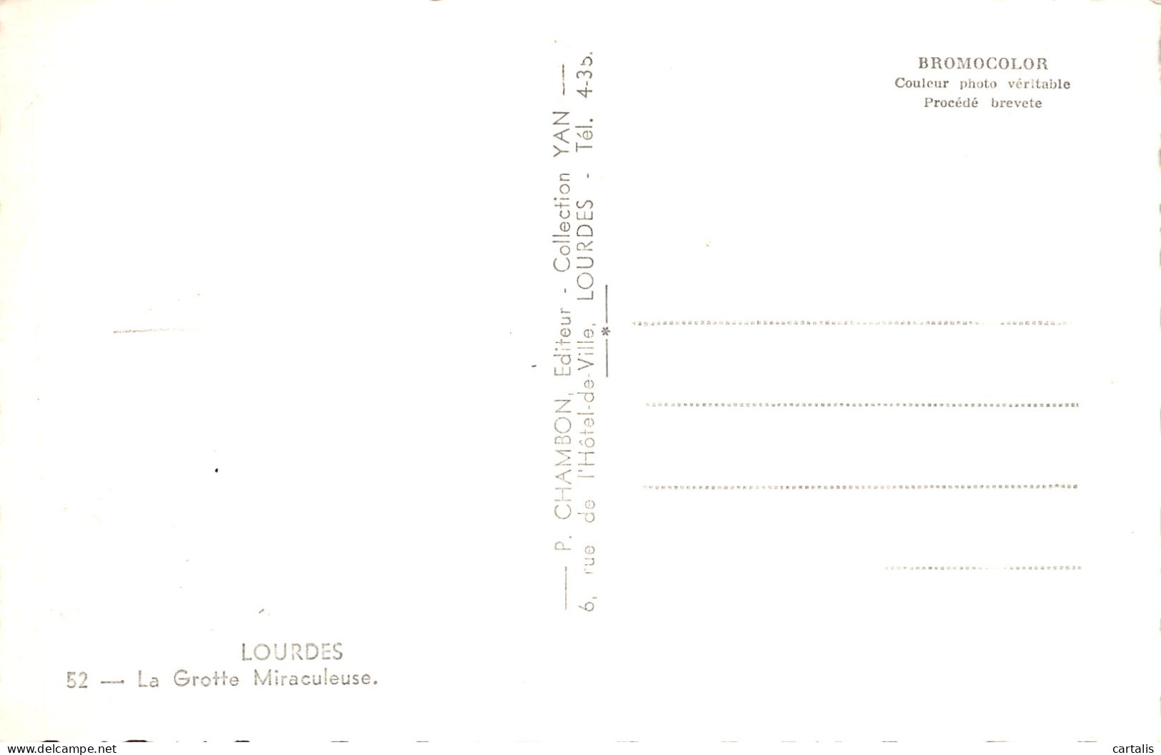 65-LOURDES-N°4158-E/0369 - Lourdes