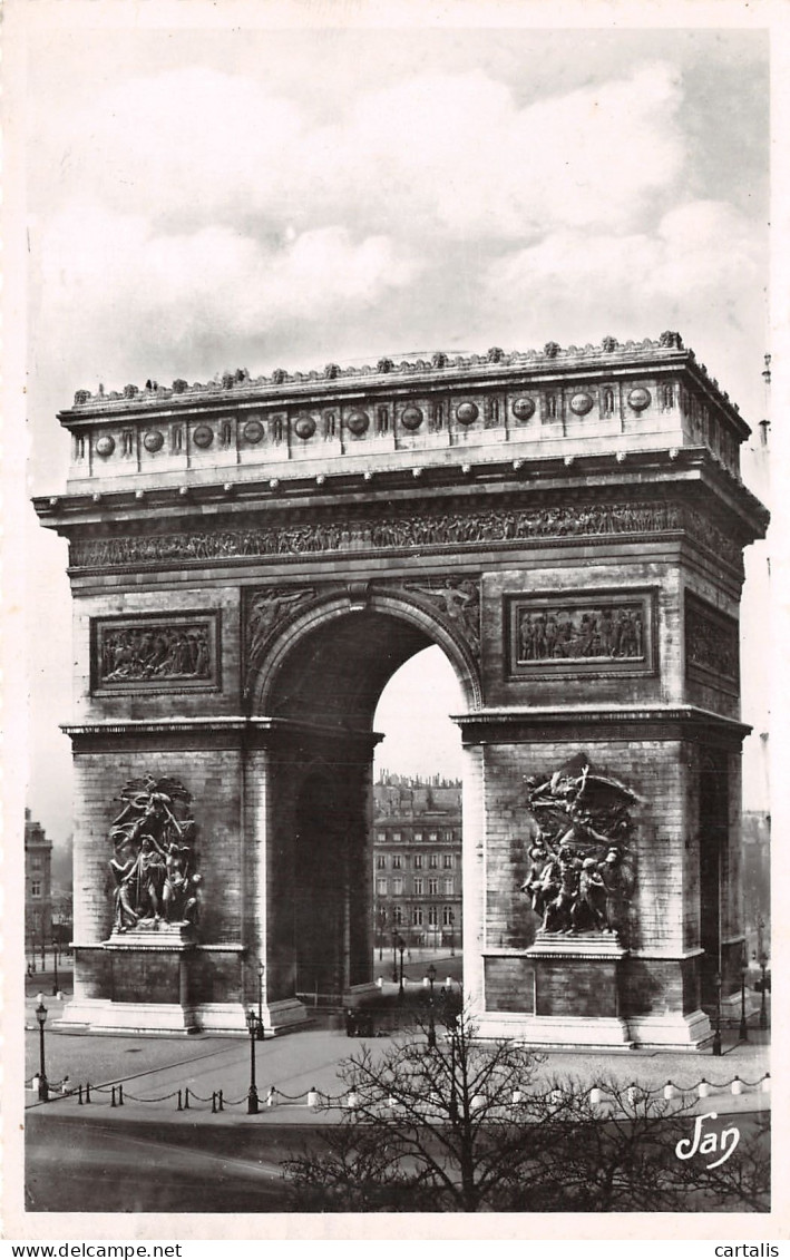 75-PARIS L ARC DE TRIOMPHE DE L ETOILE-N°4158-E/0209 - Arc De Triomphe