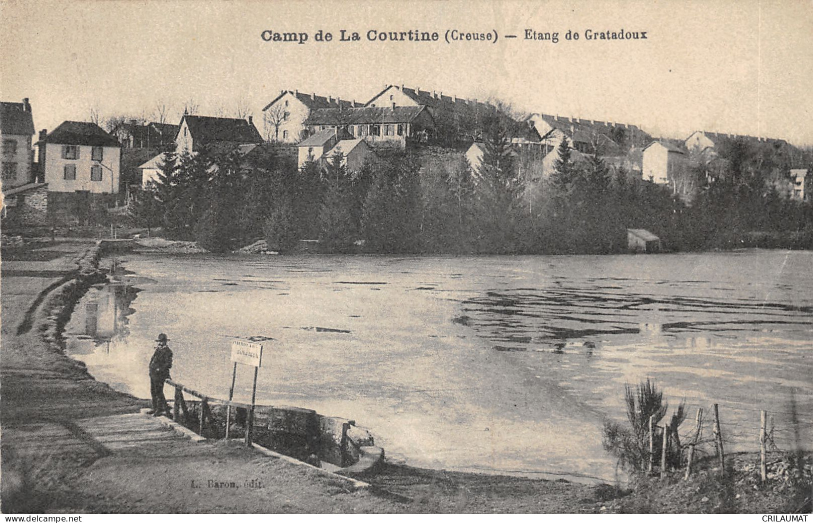 23-LA COURTINE-ETANG DE GRATADOUX-N T6020-B/0215 - La Courtine