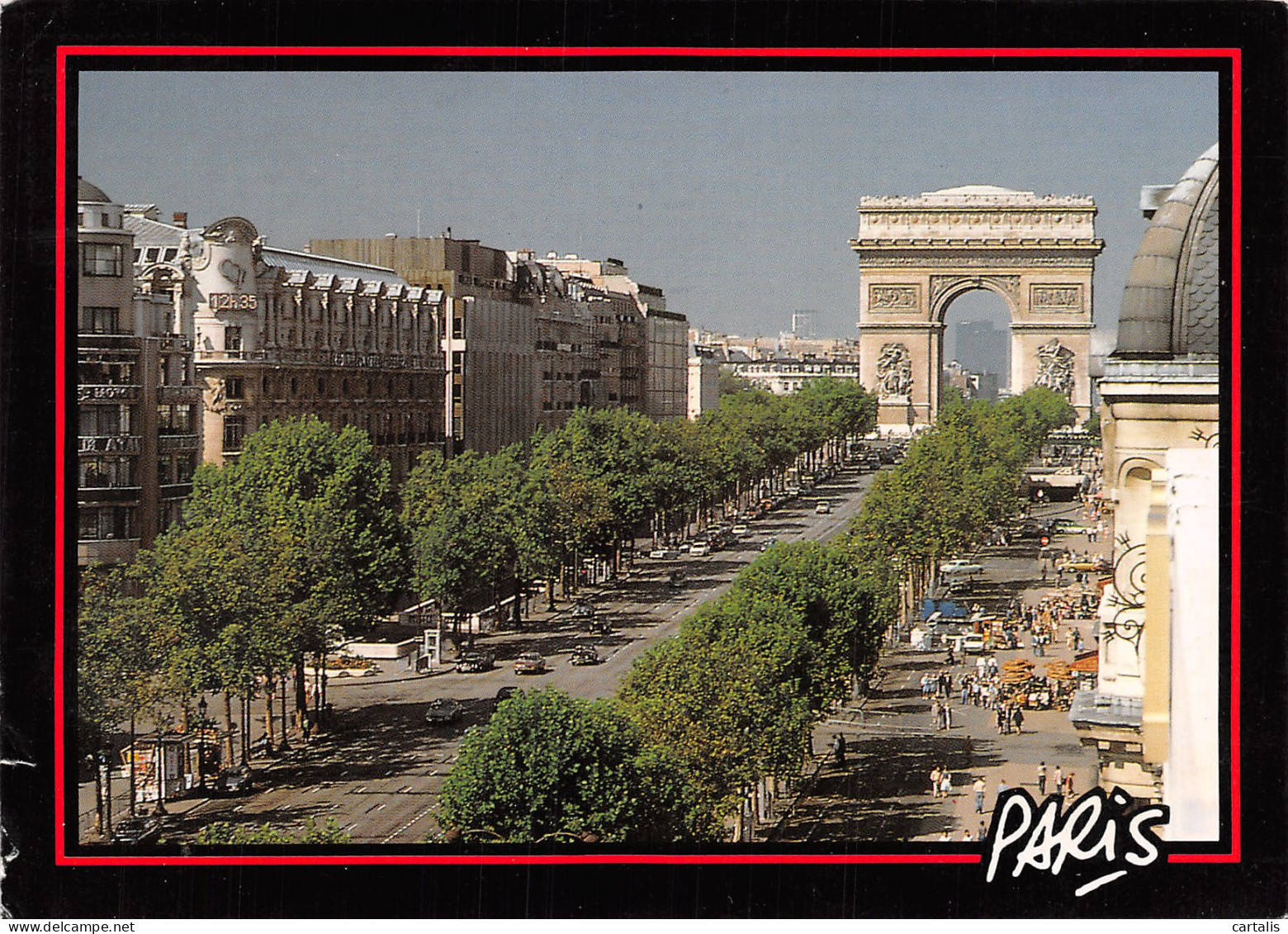 75-PARIS ARC DE TRIOMPHE-N°4159-D/0031 - Arc De Triomphe