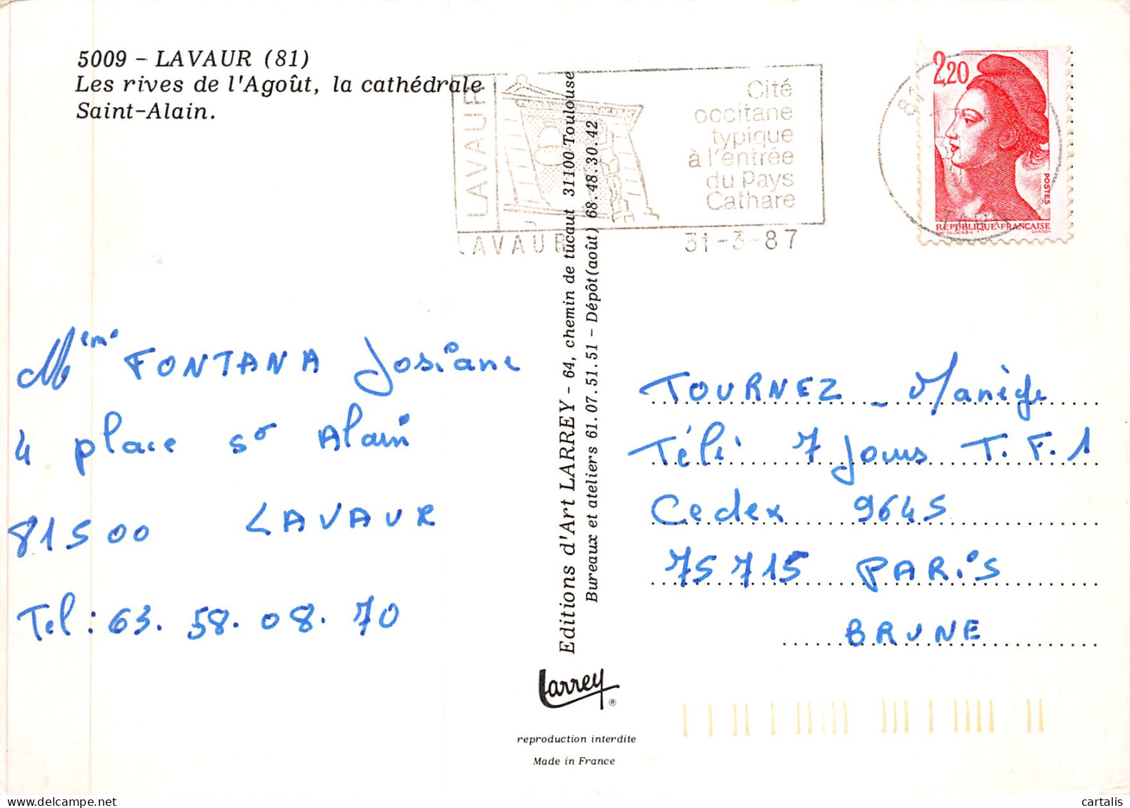 81-LAVAUR-N°4159-C/0351 - Lavaur