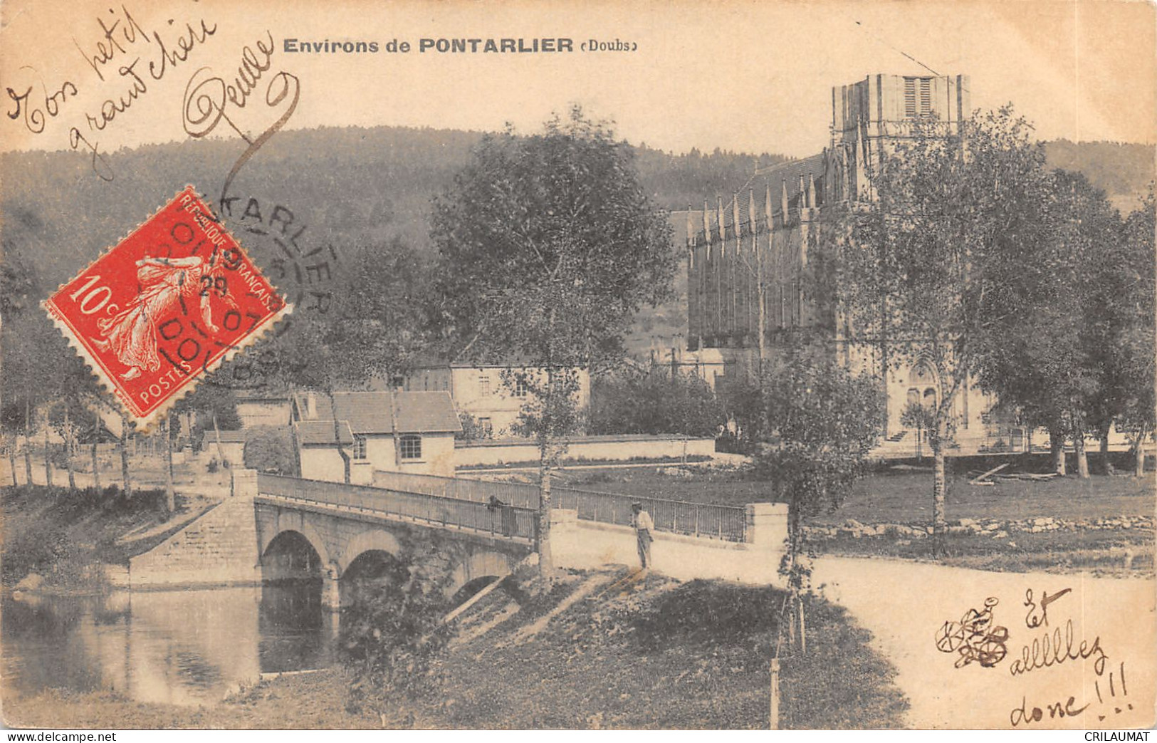 25-PONTARLIER-N T6020-F/0331 - Pontarlier