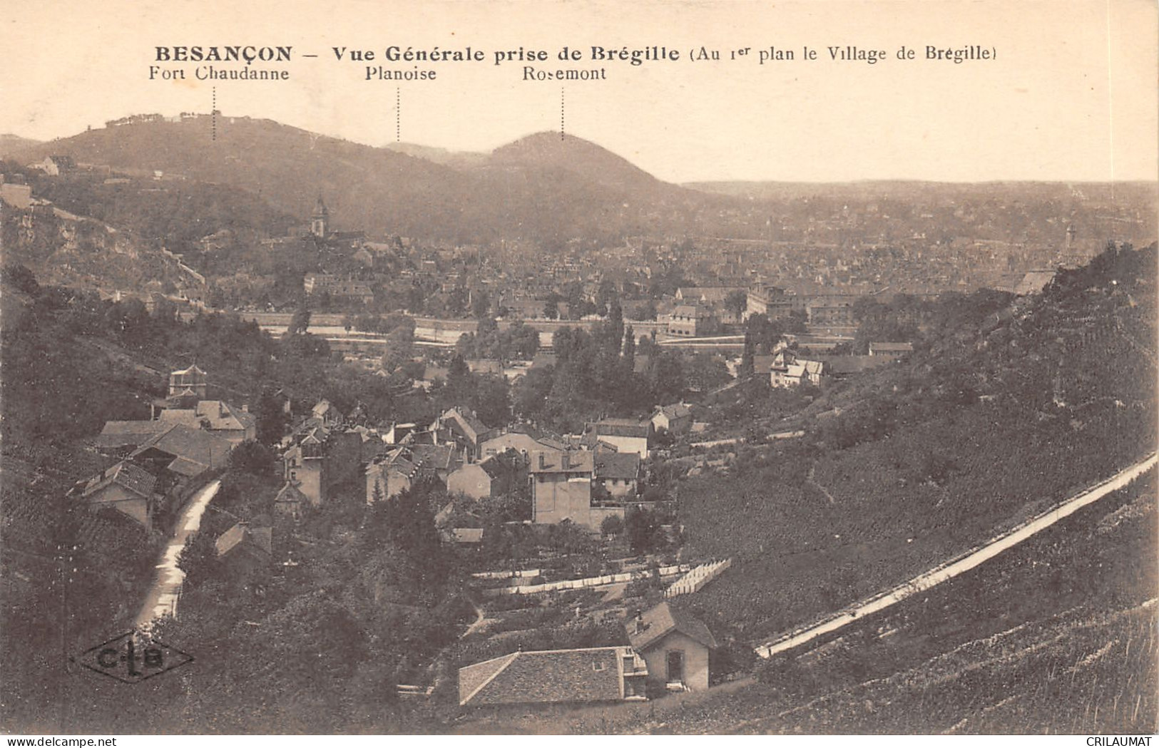 25-BESANCON-VUE D ENSEMBLE-N T6020-F/0235 - Besancon