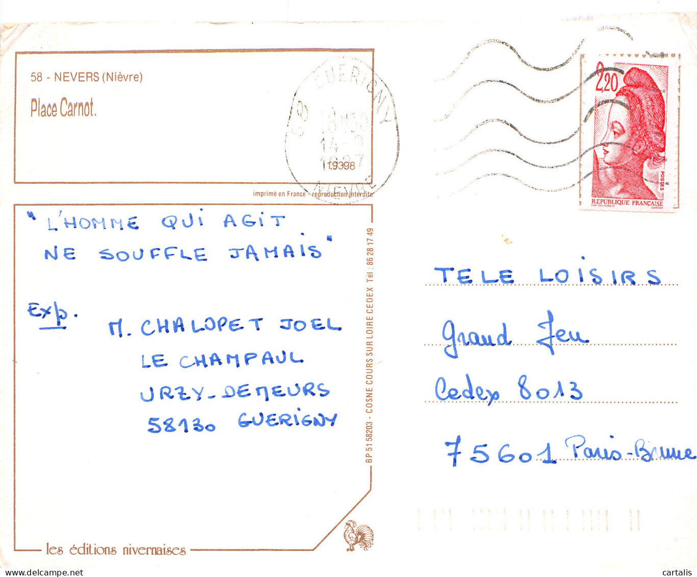 58-NEVERS-N°4160-A/0357 - Nevers