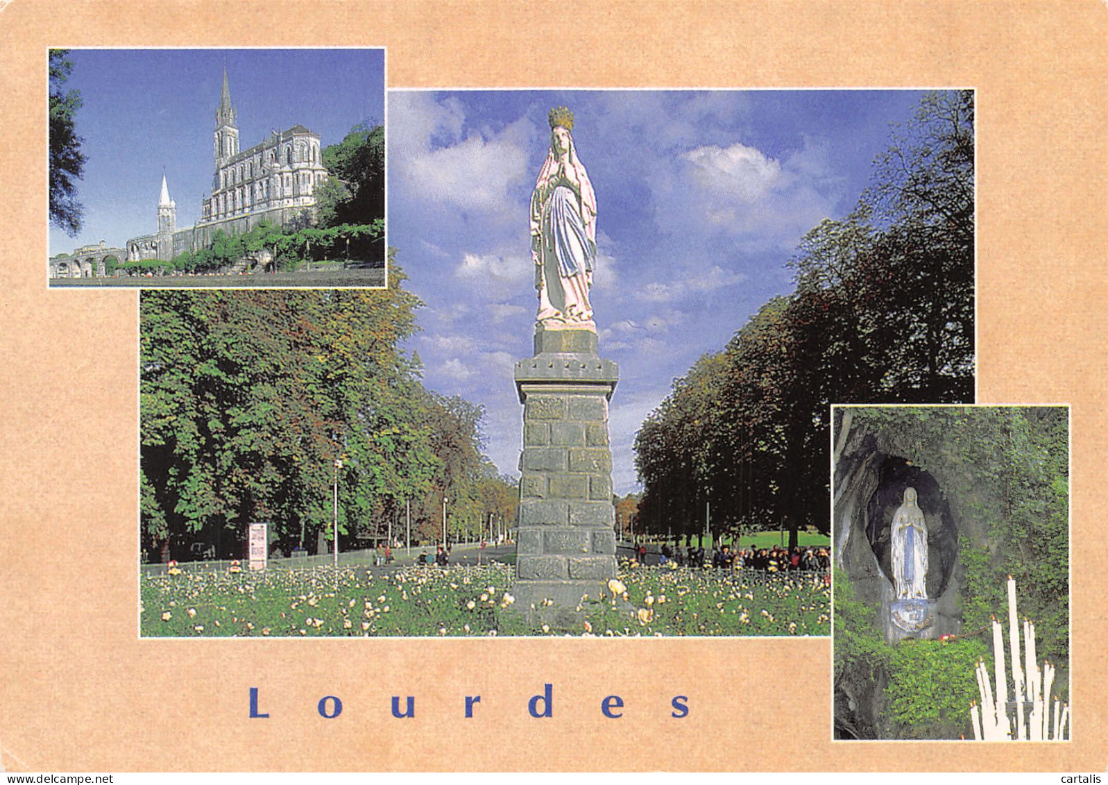 65-LOURDES-N°4160-A/0313 - Lourdes