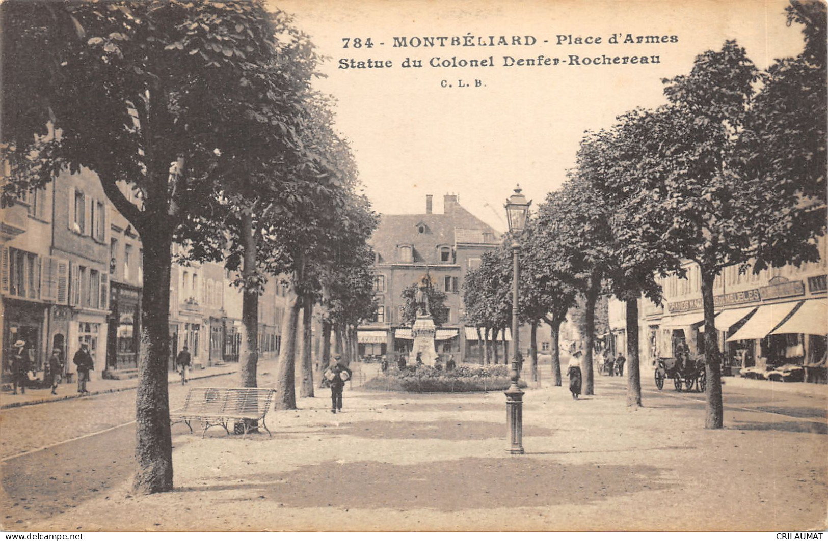 25-MONTBELIARD-PLACE D ARMES-N T6020-G/0029 - Montbéliard