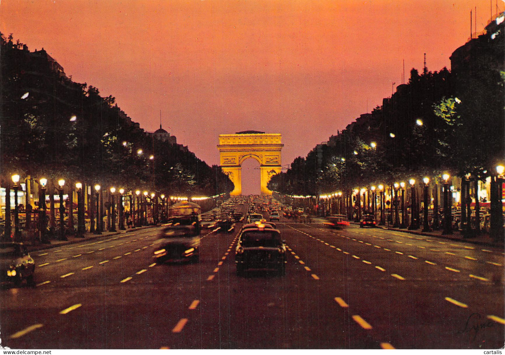 75-PARIS LES CHAMPS ELYSEES-N°4160-D/0319 - Champs-Elysées