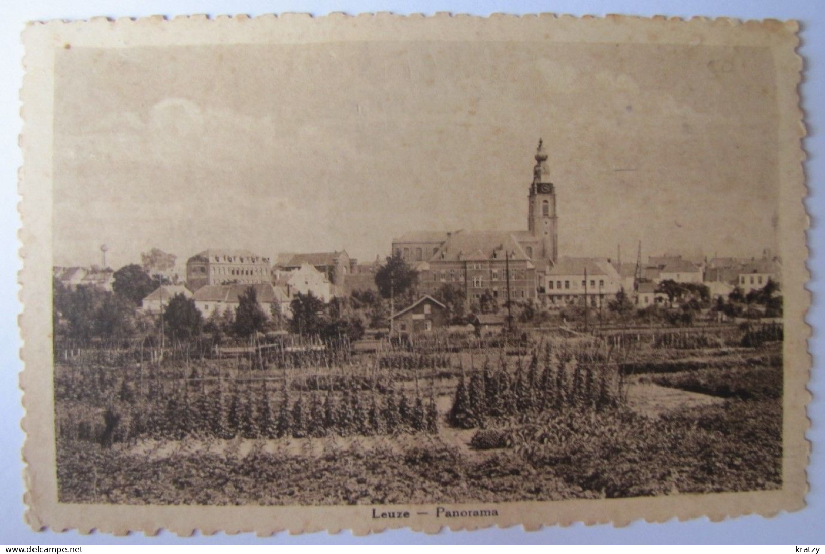 BELGIQUE - HAINAUT - LEUZE - Panorama - 1933 - Leuze-en-Hainaut