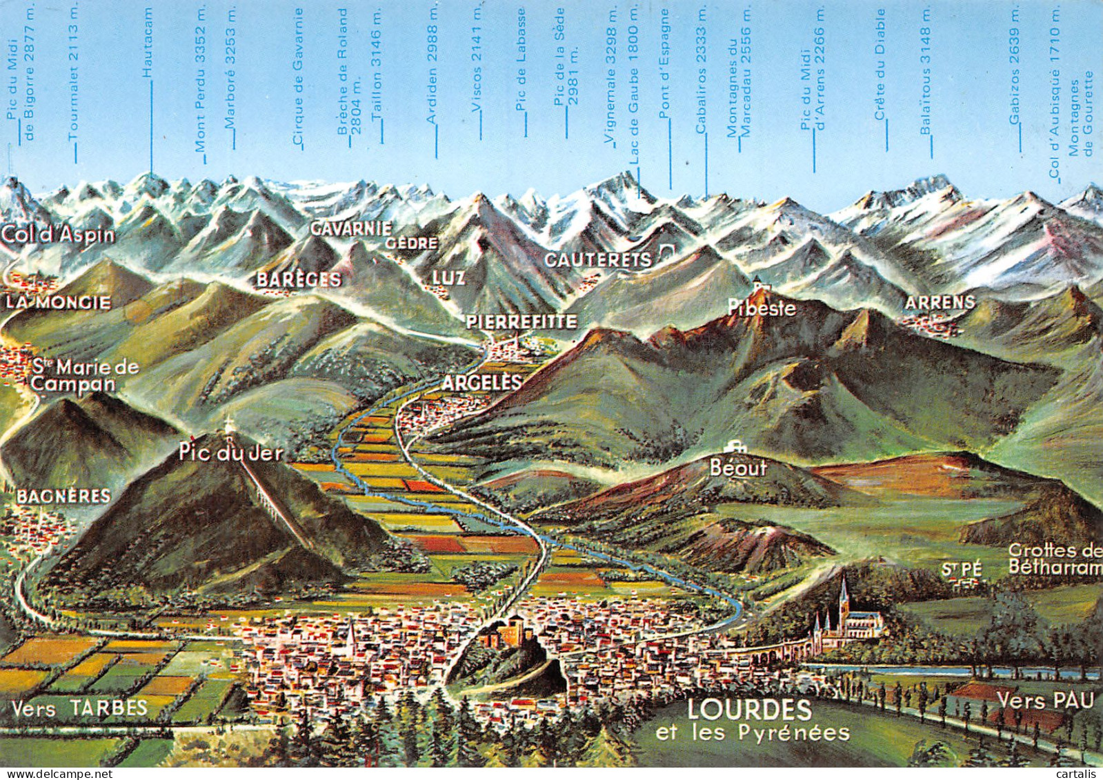 65-LOURDES ET PYRENEES-N°4160-D/0269 - Lourdes