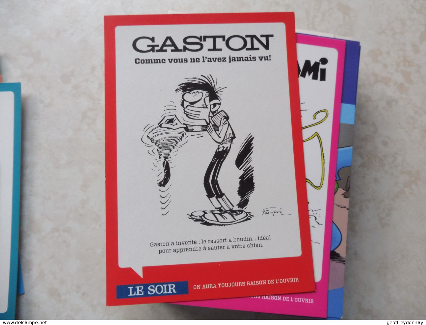 Cpm Bd  Carte Kaart Gaston Mnh Neuf Perfect Parfait - Comics