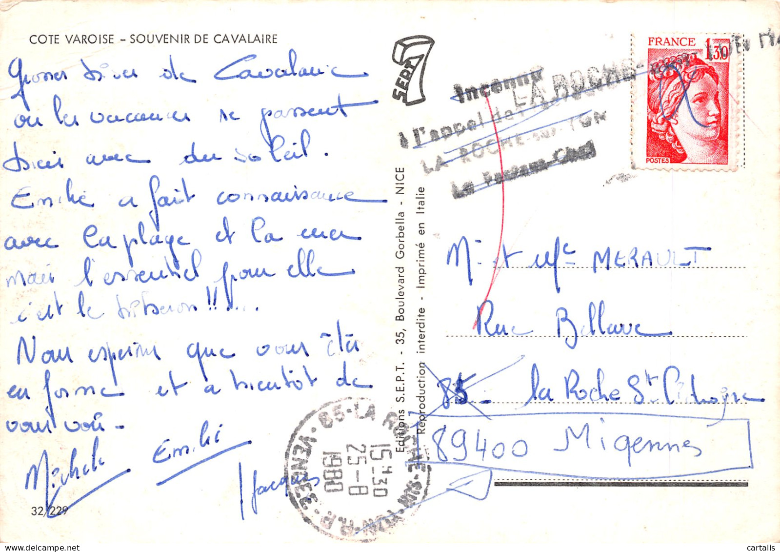 83-CAVALAIRE-N°4160-D/0131 - Cavalaire-sur-Mer