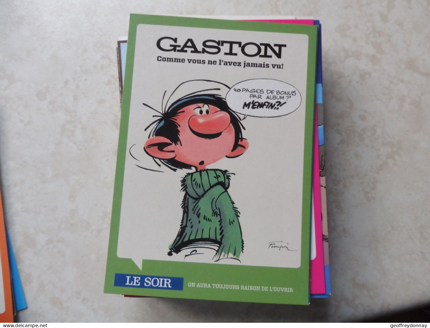 Cpm Bd  Carte Kaart Gaston Mnh Neuf Perfect Parfait - Cómics
